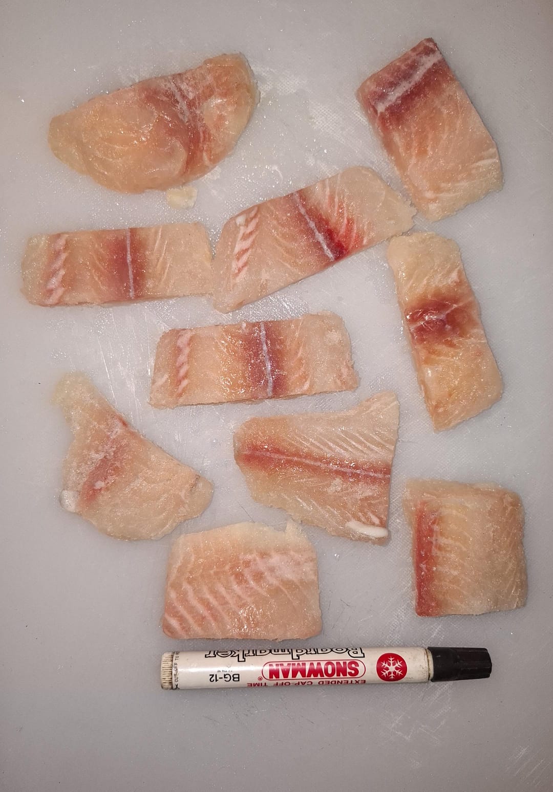 Fillet dori skinless frozen portion